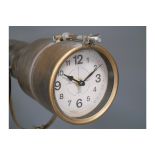 Antique Style Telescope Clock