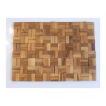 Set of 6 Teak Wood Place Mat