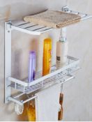 Rust Free Aluminium Bathroom/Shower Shelf