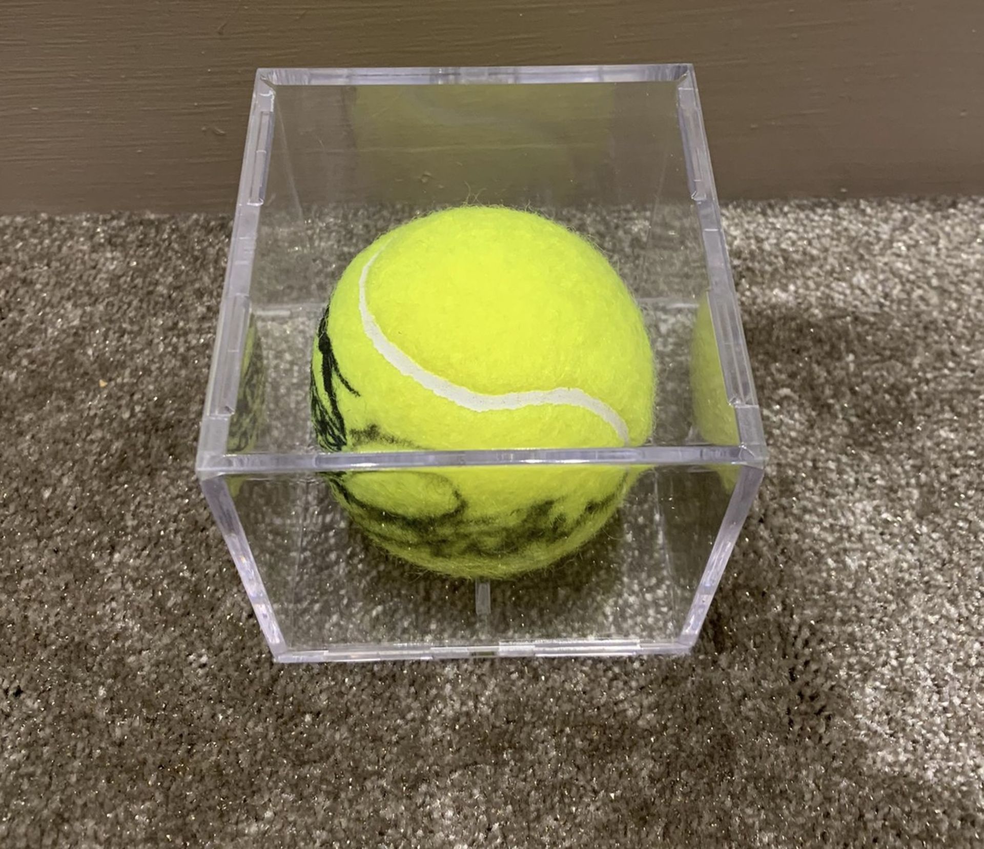 Emma Raducanu Signed Tennis Ball In Display Case - Image 2 of 5