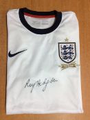 Roy Hodgson Signed England Shirt