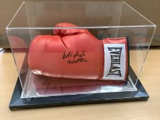 Michael Watson Signed Boxing Glove