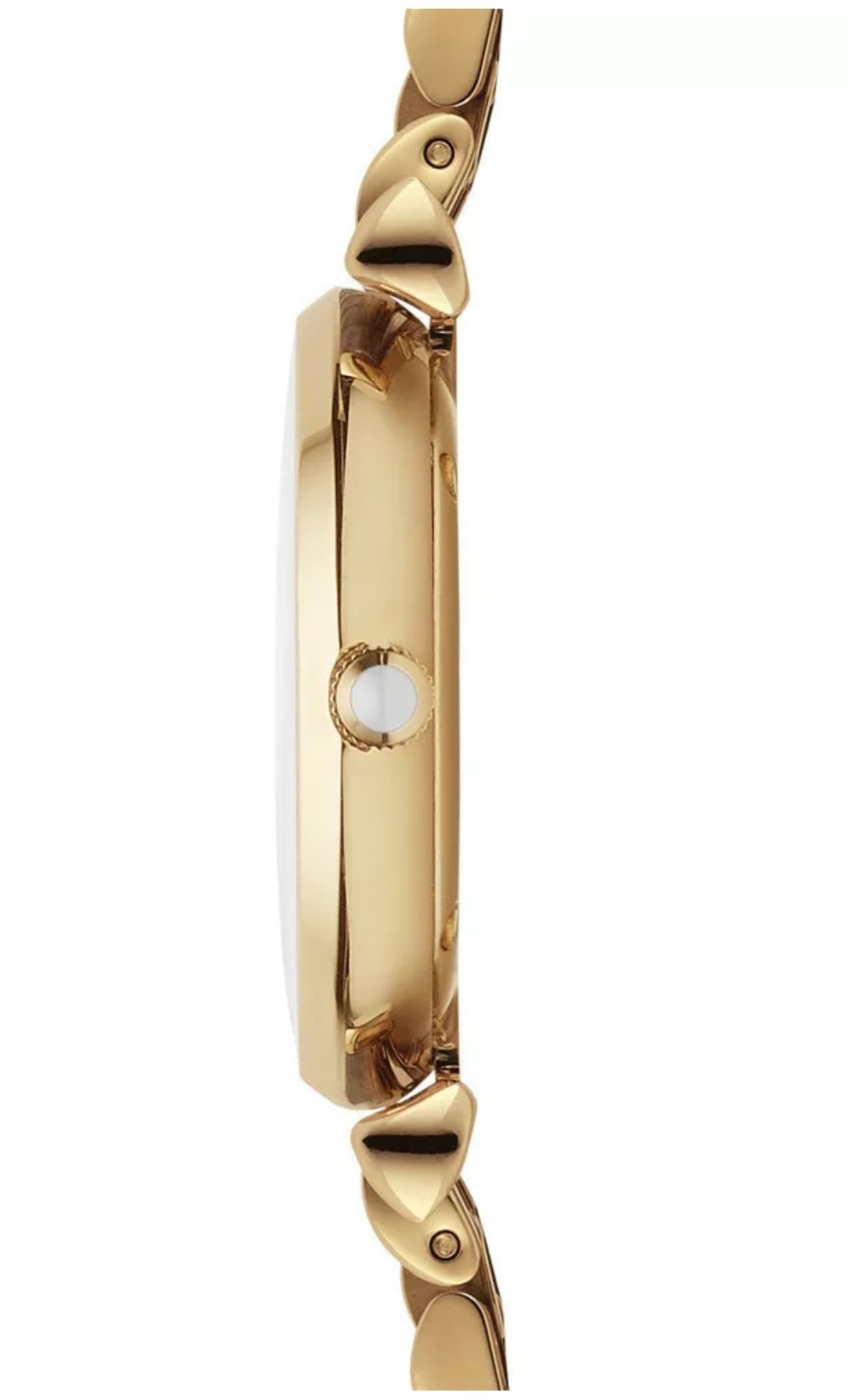 Emporio Armani AR1877 Ladies Gianni T-Bar Gold Tone Bracelet Designer Quartz Watch - Image 3 of 8
