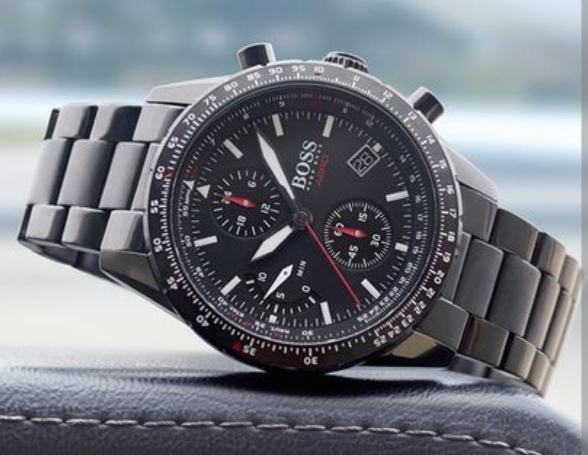 Hugo Boss 1513771 Men's Aero Quartz Chronograph Watch - Image 5 of 8
