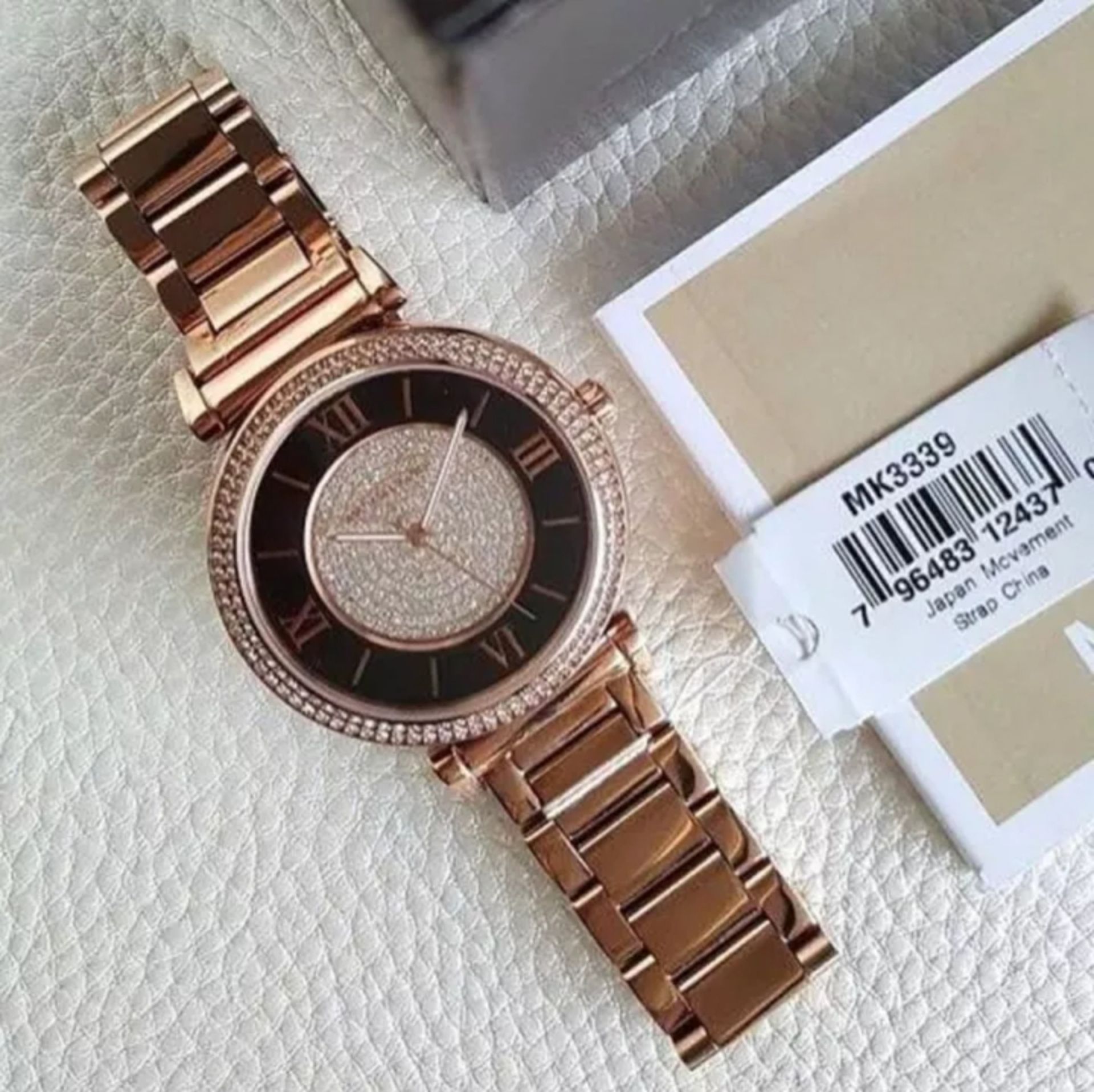 Michael Kors MK3339 Ladies Rose Gold Catlin Watch - Image 4 of 5