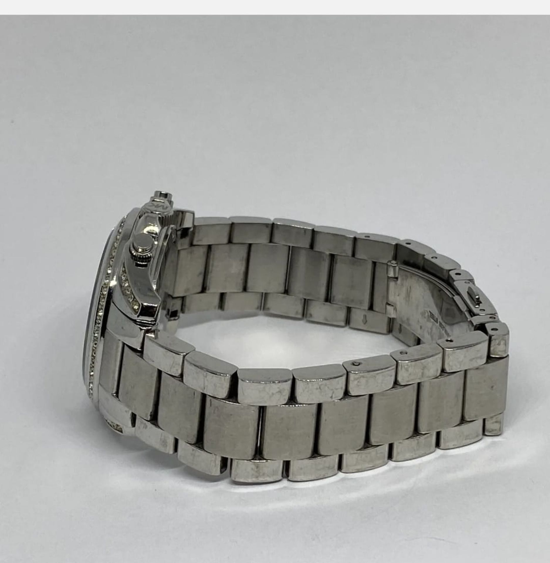 Michael Kors Mk5165 Women's Silver Bracelet Chronograph Quartz Watch - Image 2 of 6