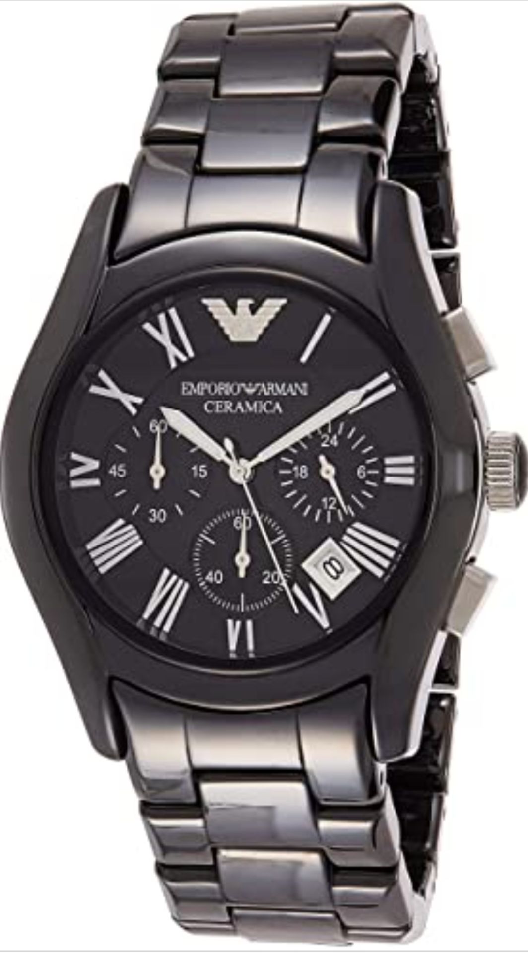 Emporio Armani AR1400 Men's Ceramica Quartz Chronograph Watch