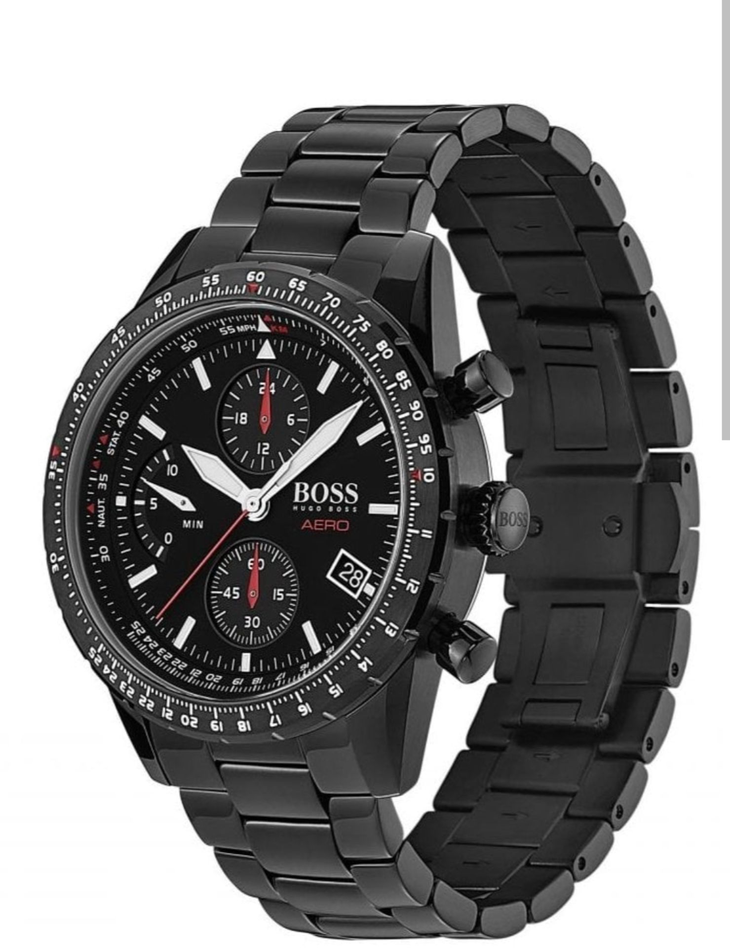 Hugo Boss 1513771 Men's Aero Quartz Chronograph Watch - Image 2 of 8
