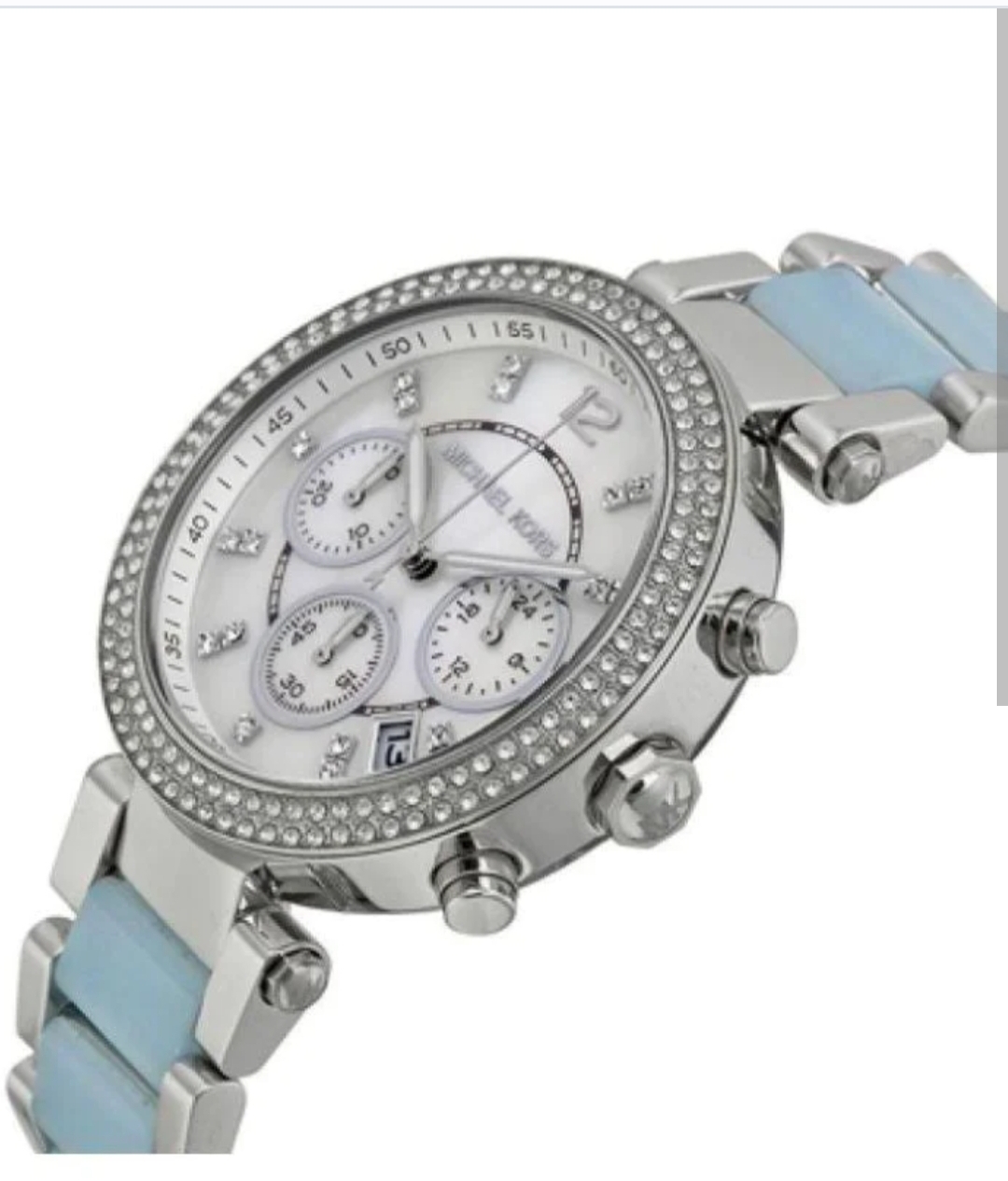 Michael Kors MK6138 Ladies Parker Chronograph Quartz Watch - Image 5 of 7