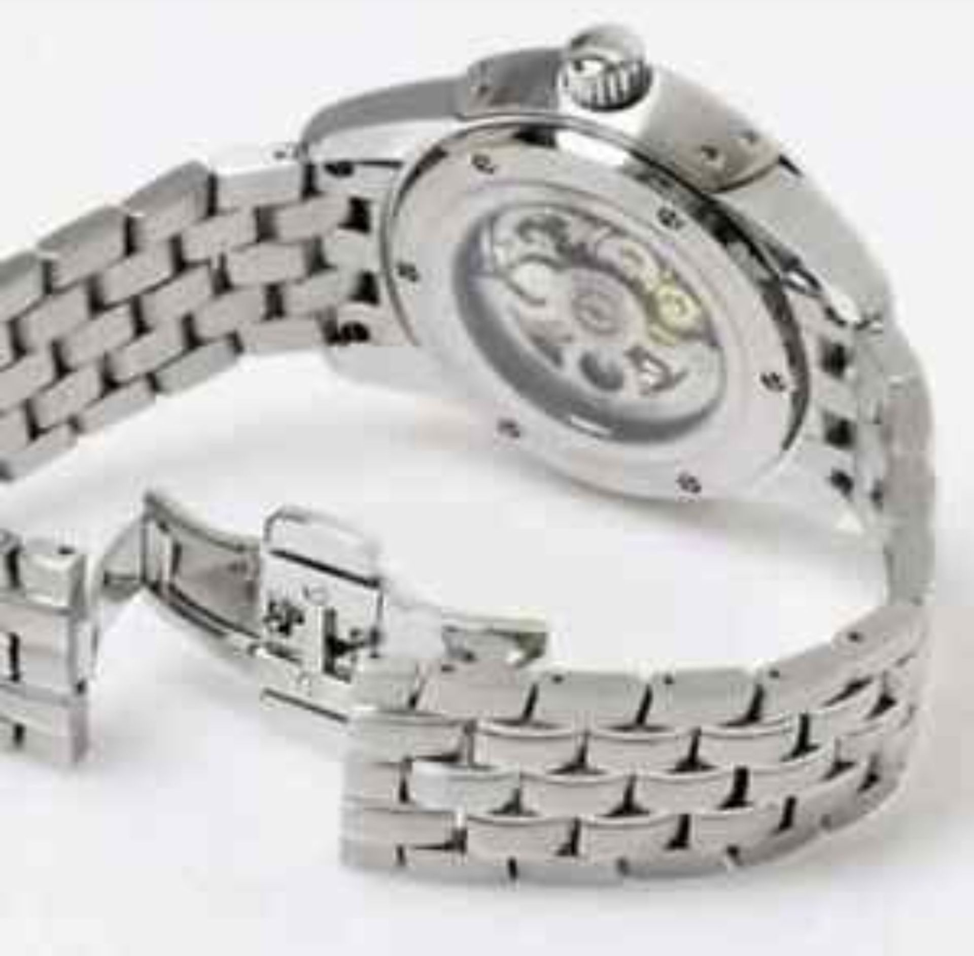 Emporio Armani AR4626 Men's Meccanico Silver Bracelet Watch - Image 5 of 5