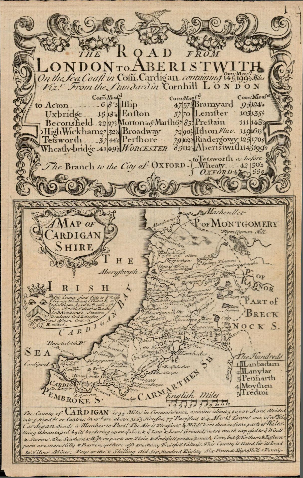 Britannia Depicta E Bowen c1730 Map London Tiburn Camden Shepherds Bush Acton.