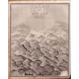 Principles Hills Great Britain Steel Engraved Victorian Map.
