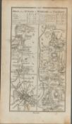 Taylor & Skinner 1777 Ireland Map Dublin Bray Kilcoole Newcastle Co Wexford.
