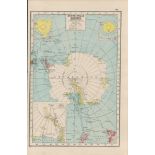 South Polar Regions Coloured Antique Map – 21.