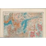 The Baltic Sea Coloured Antique Map-160.