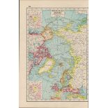 North Polar Regions Antique Coloured Map – 20.