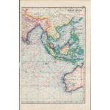 The Indian Ocean Coloured Antique Map-261.