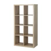 Clever Cube 4x2 Storage Unit - Oak RRP £90