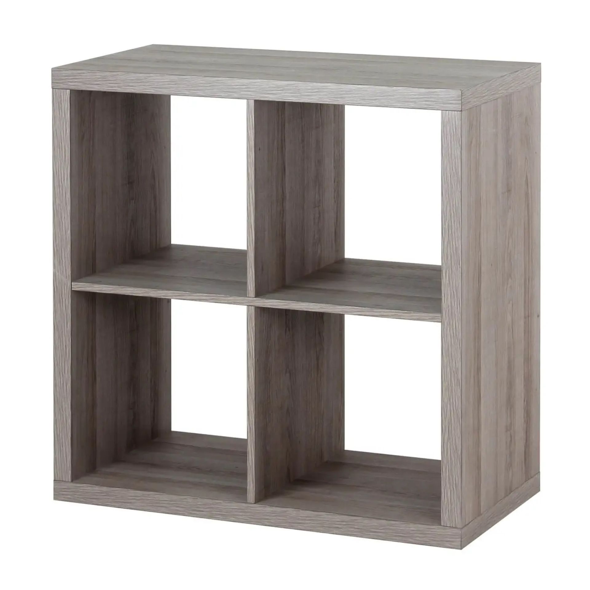 Clever Cube 2x2 Storage Unit - Grey Oak RRP £60