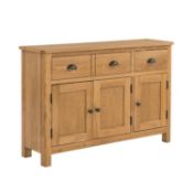 Norbury Large Sideboard - Oak RRP £325