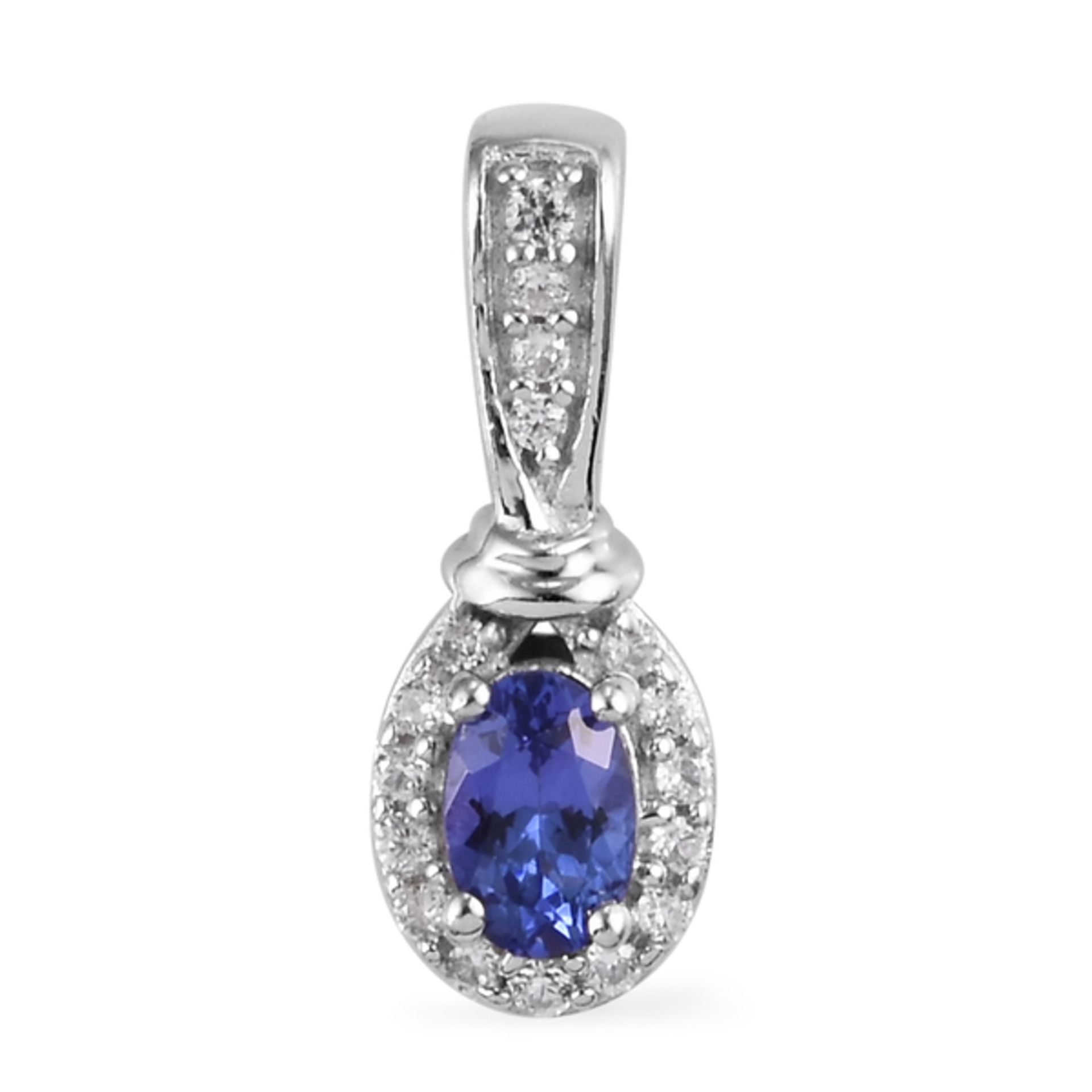 New! 2 Piece Set - Tanzanite and Natural Cambodian Zircon Ring and Pendant - Image 5 of 7