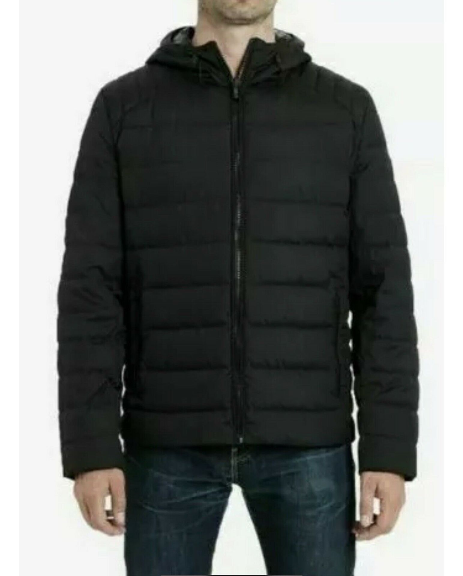 Michael Kors Premium Down Men's Puffer Jacket Black Size M - RRP £199.00