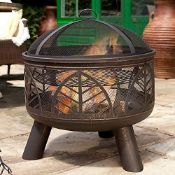 La Hacienda Alexis Steel Firepit RRP £144.00