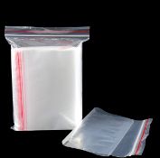 48 X 100 Piece Ziplock Bags RRP £6.99 Per 100