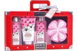 Body and Earth Cherry Blossom 4 Piece Gift Set