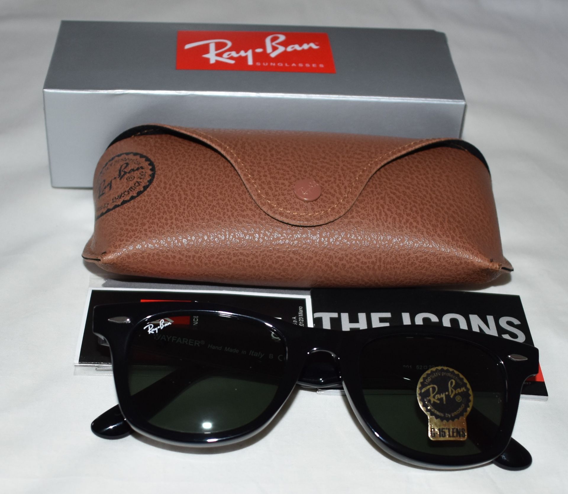 Ray Ban Sunglasses ORB2140F 901 *3N - Image 2 of 2