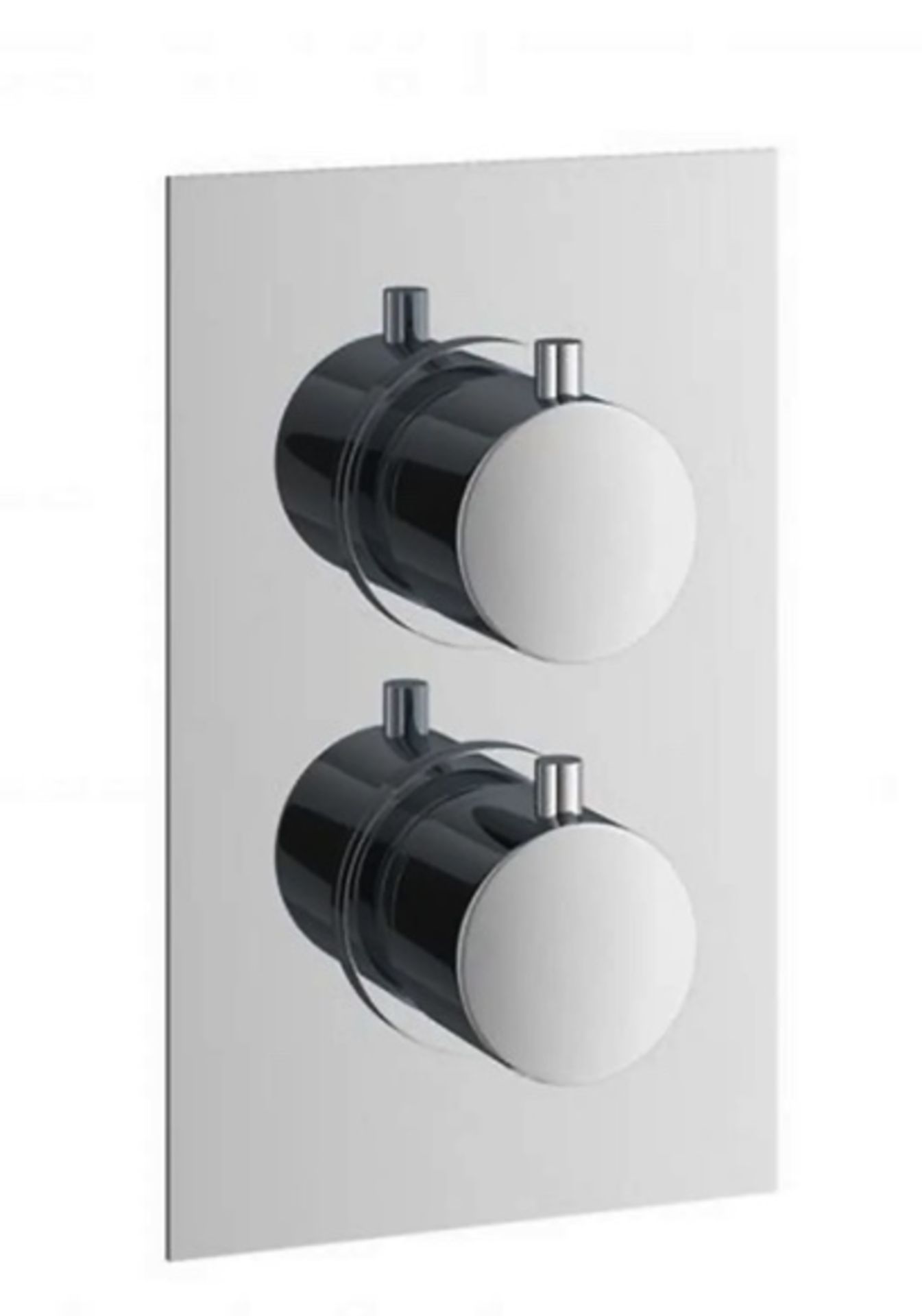 Brand New Boxed Round Shower Valve 1 Outlet Thermostatic - Chrome RRP £180