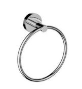 Brand New Boxed Aero Towel Ring - Chrome RRP £24 **No Vat**