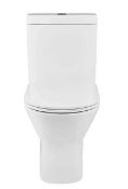 Brand New Boxed Falcon Rimless Back To Wall Close Coupled Toilet Soft Close Toilet Seat RRP £324