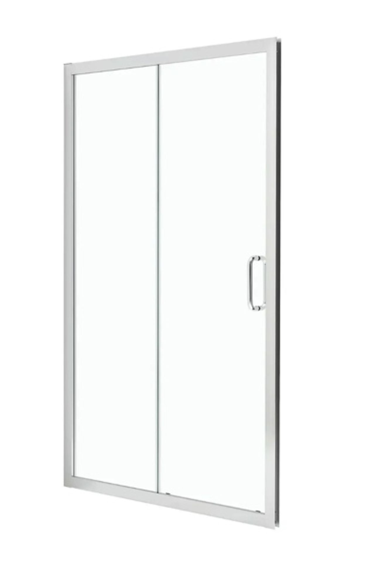 Brand New Boxed Atlas 1200mm Chrome Shower Enclosure Sliding Door RRP £524 *No Vat*