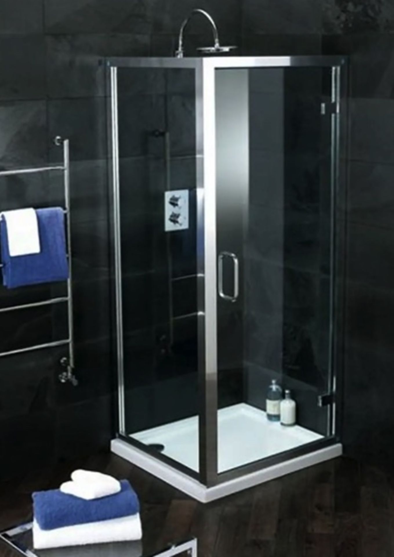 Brand New Boxed Atlas 900mm Shower Enclosure Hinged Door RRP £180 **No Vat**