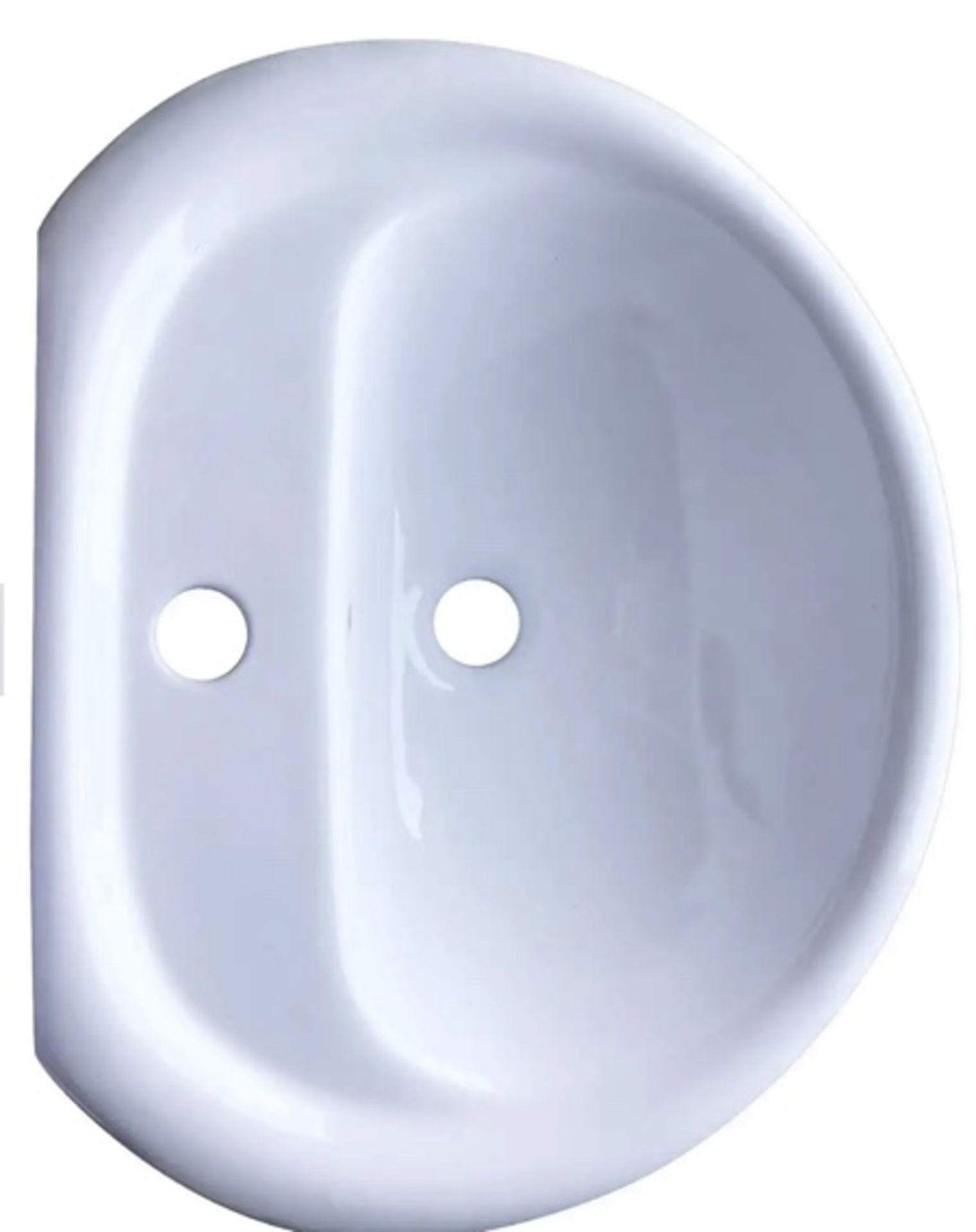 Brand New Boxed 2 x Tilwick Ceramic Basin- 1 Tap Hole RRP £140 **NO VAT**