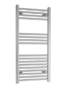 Brand New Boxed Independent Flat Chrome Radiator - 800 x 400mm RRP £100