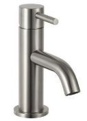 Brand New Boxed Forge Stainless Steel Mini Basin Mixer Tap RRP £114 **No Vat**