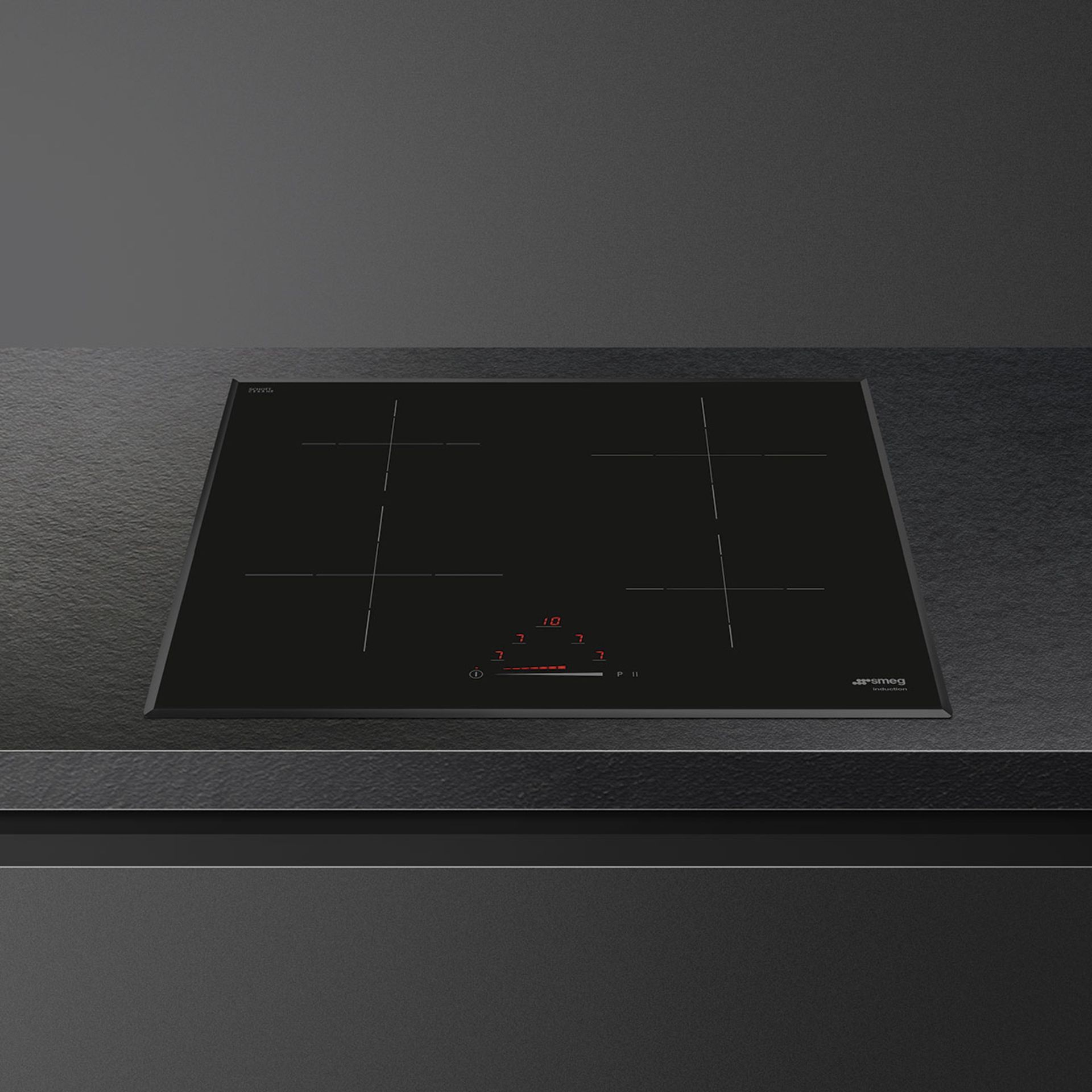 Current Online Price £549. Smeg Universal 4 Zone 60cm Induction Hob SI4642B. - Image 3 of 11