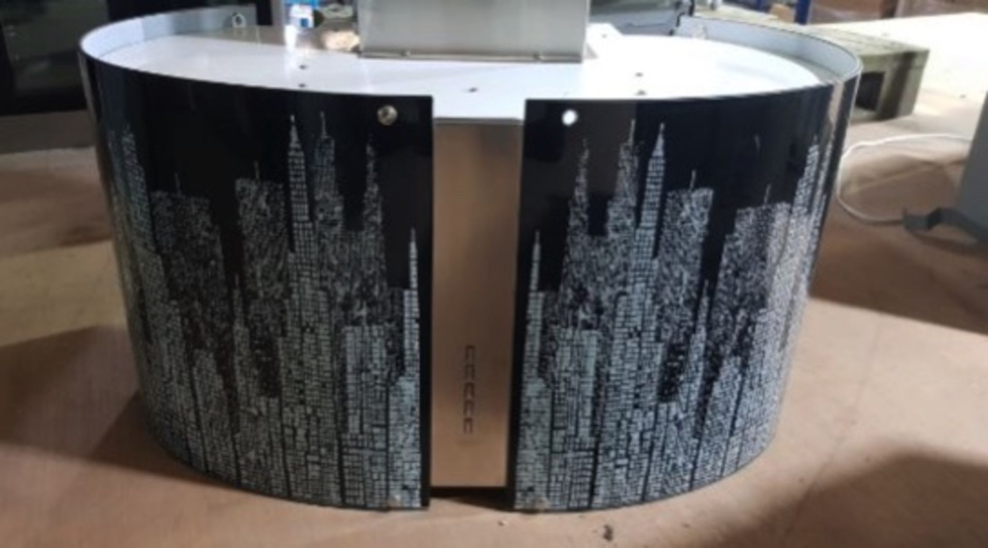 Current Online Price £1300.. Falmec Extractor Hood Mirabilia Manhatten Island 65cm. (Ex Display,... - Image 3 of 13