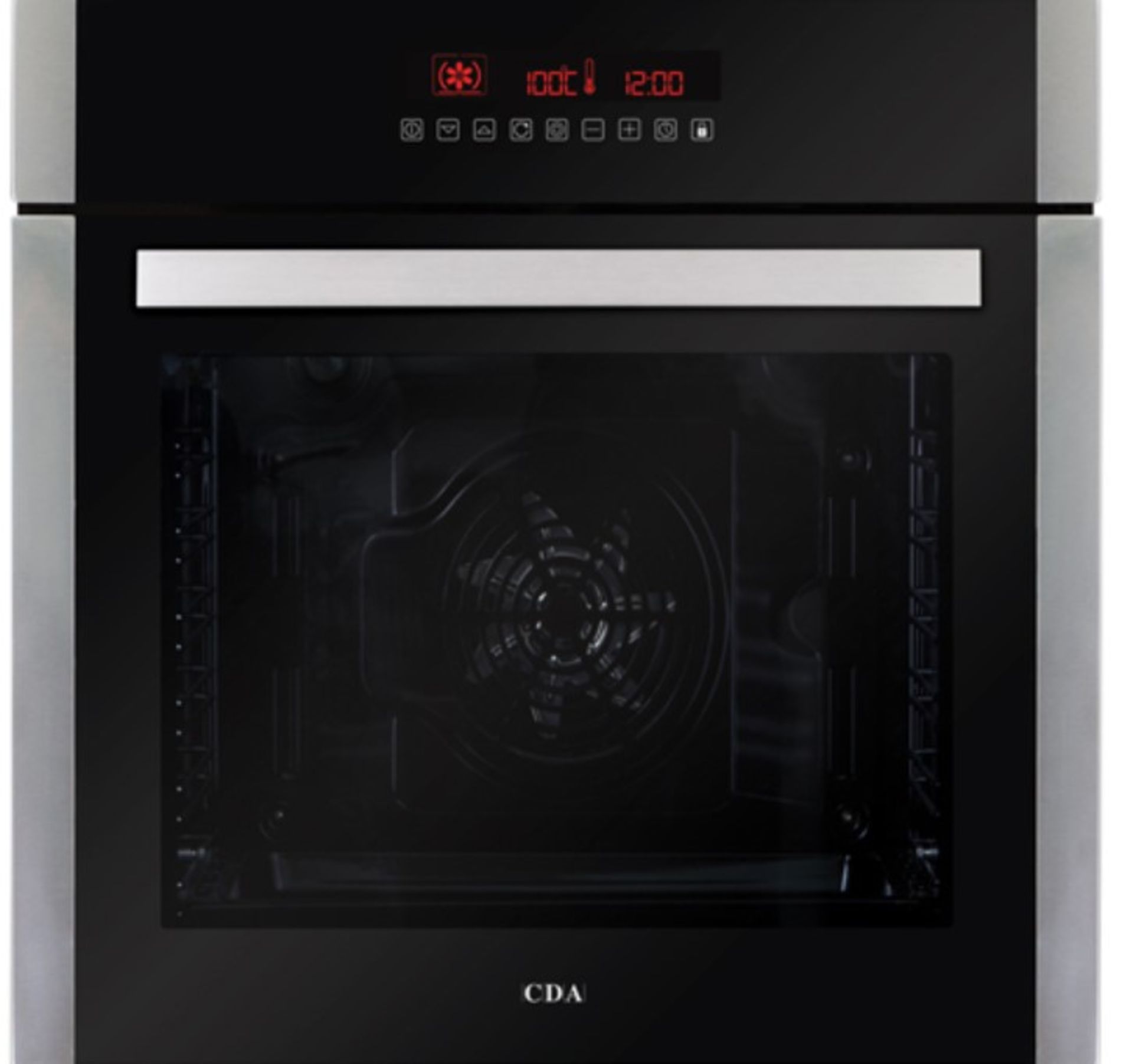 Current Online Price £389. CDA SK410SS Ten Function LCD Electric Multi Function Oven Stainless Steel