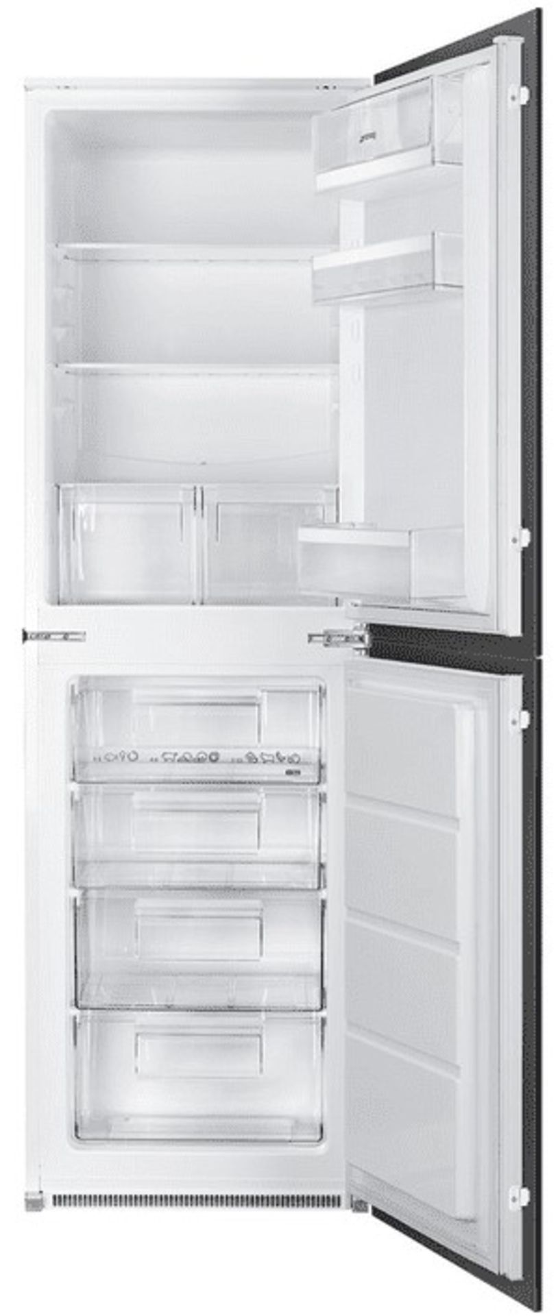 Current Online Price £859. Smeg Universal Built In Right Hinge Refrigerator White UKC4172F - Image 6 of 16