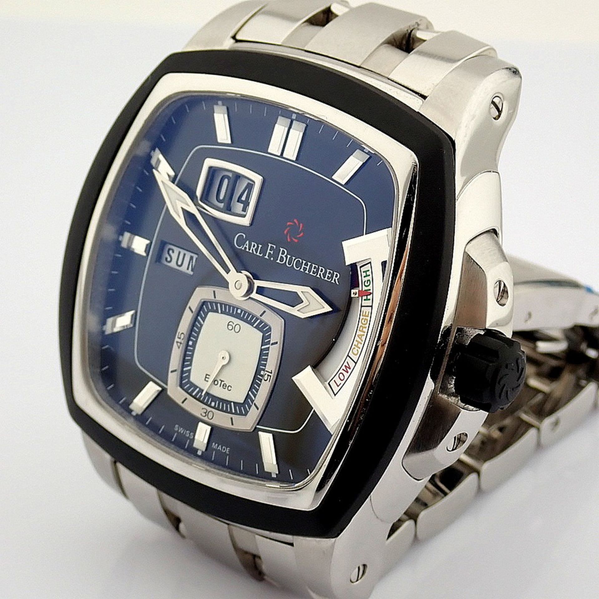 Carl F. Bucherer / Patravi Evotec Power Reserve - Gentlemen's Steel Wristwatch - Image 8 of 12