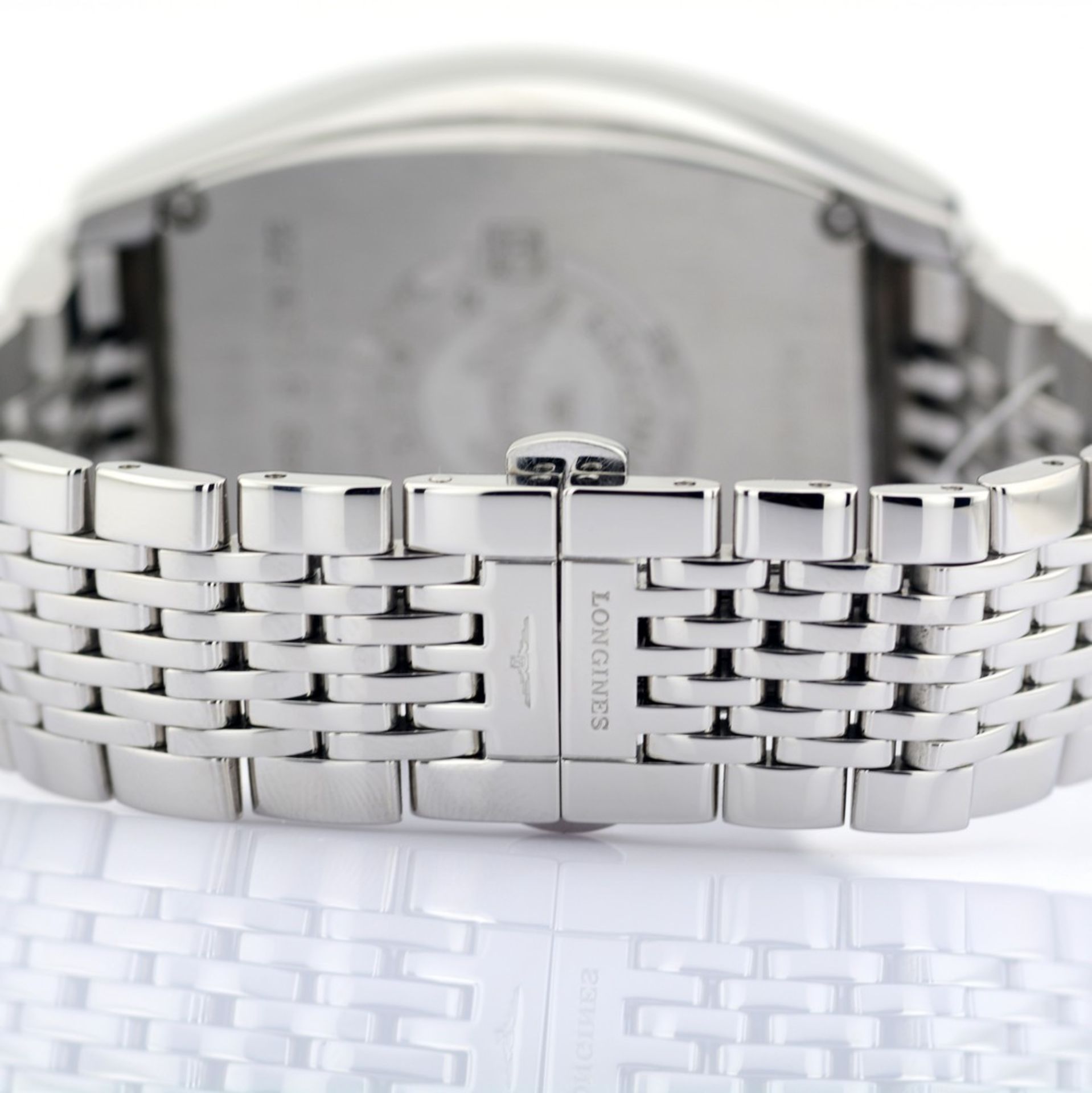 Longines / Longines Evidenza XL 56 mm Chronographe Day Date - Gentlemen's Steel Wristwatch - Image 8 of 9
