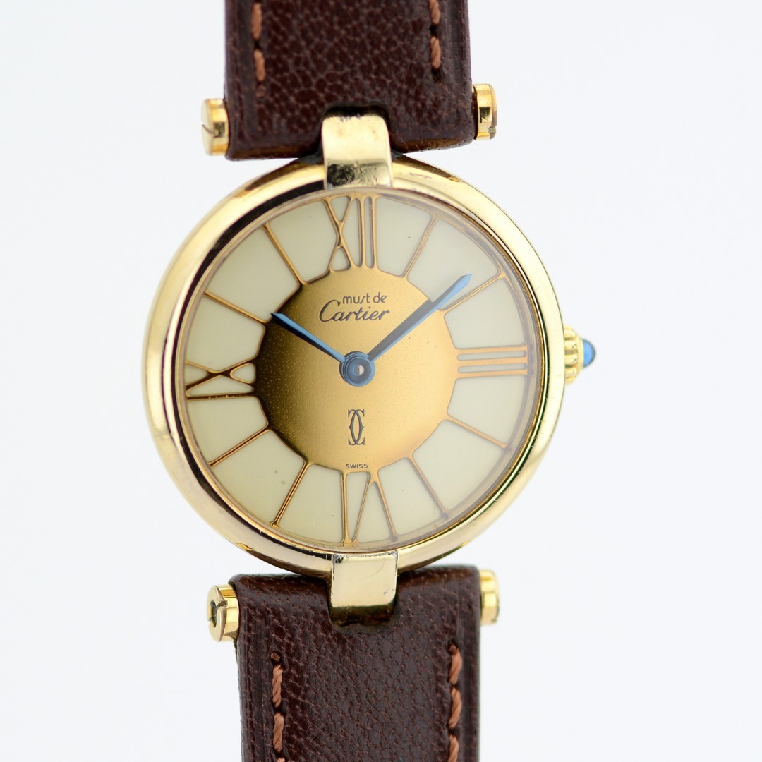 Cartier / Must de - Lady's Steel Wristwatch - Image 3 of 8