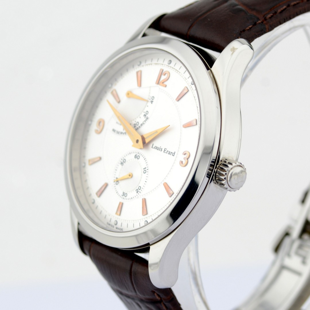 Louis Erard / Reserve De Marche - 40 mm (Unworn) - Gentlemen's Steel Wristwatch - Image 5 of 10