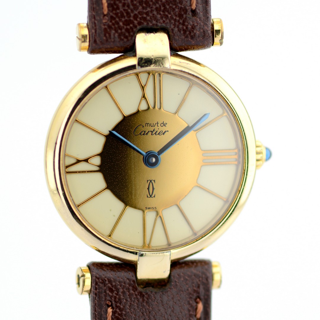 Cartier / Must de - Lady's Steel Wristwatch