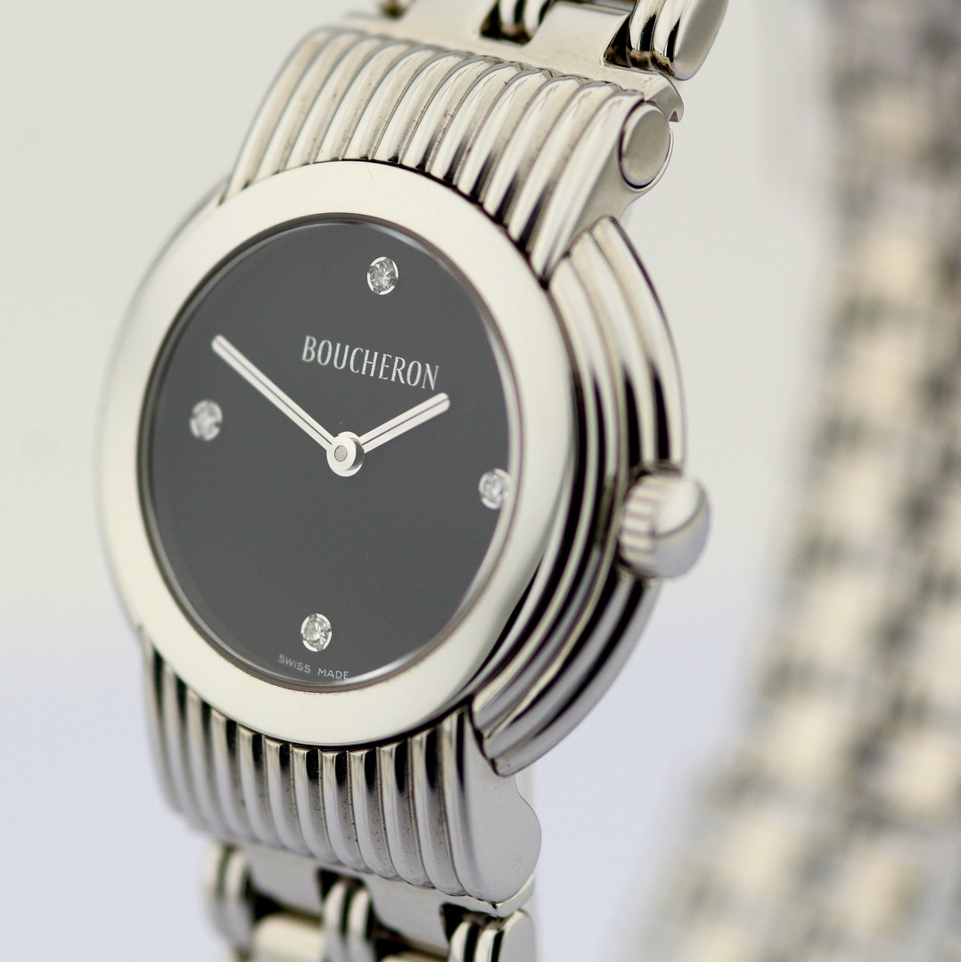 Boucheron / AG 251450 Diamond Dial - Lady's Steel Wristwatch - Image 4 of 11
