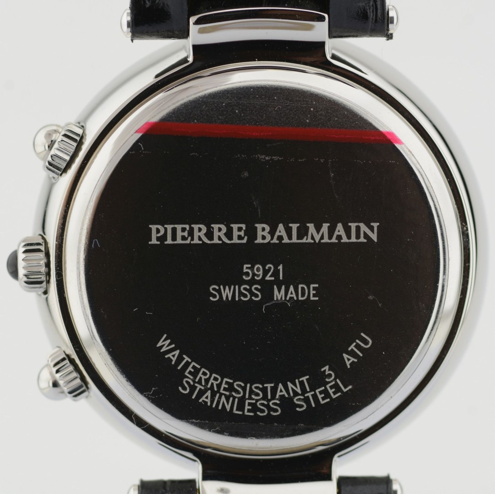 Pierre Balmain / Swiss Chronograph Date - Gentlemen's Steel Wristwatch - Image 8 of 10