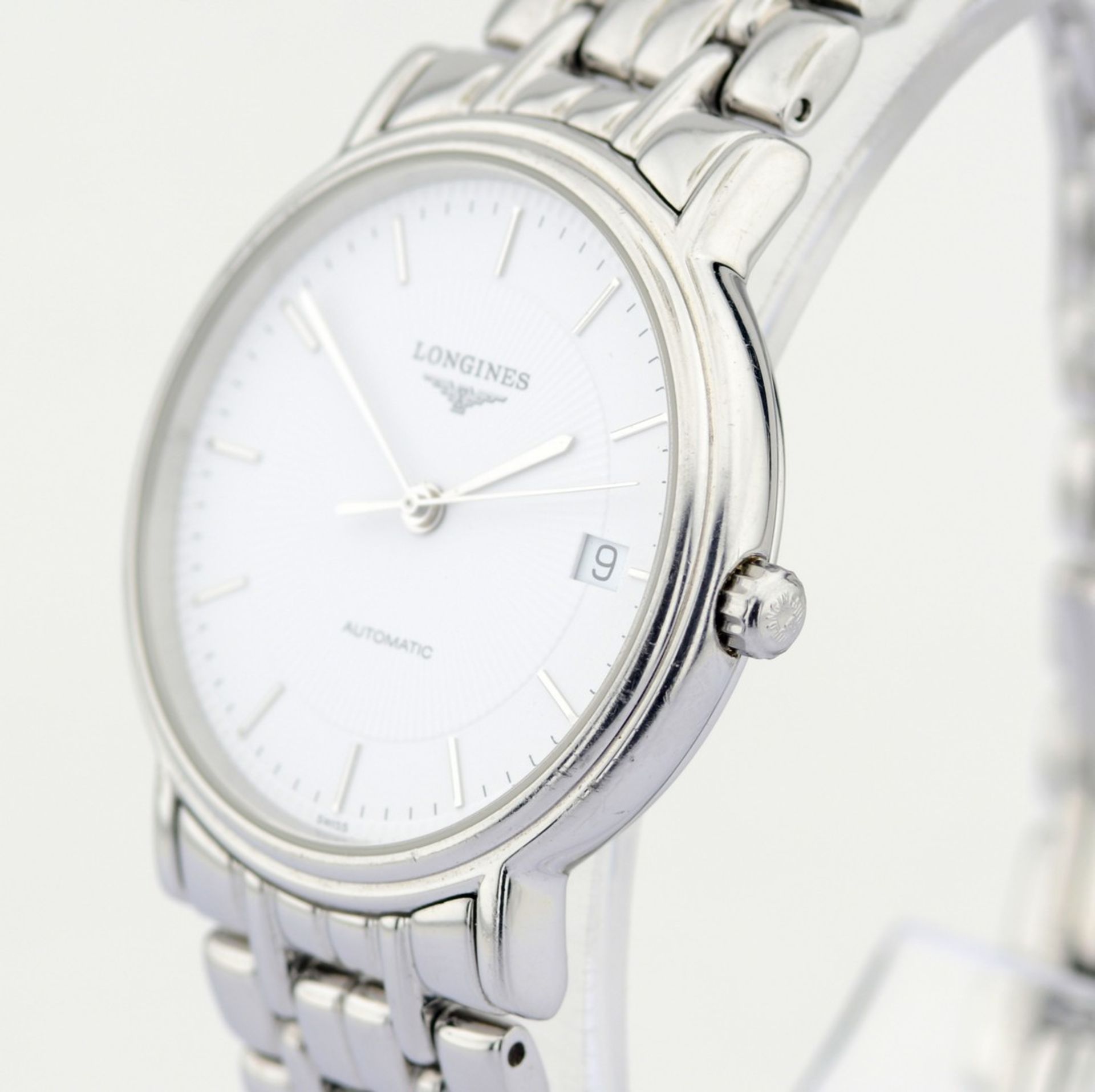 Longines / Presence Automatic Date 34 mm - Gentlemen's Steel Wristwatch - Image 5 of 7